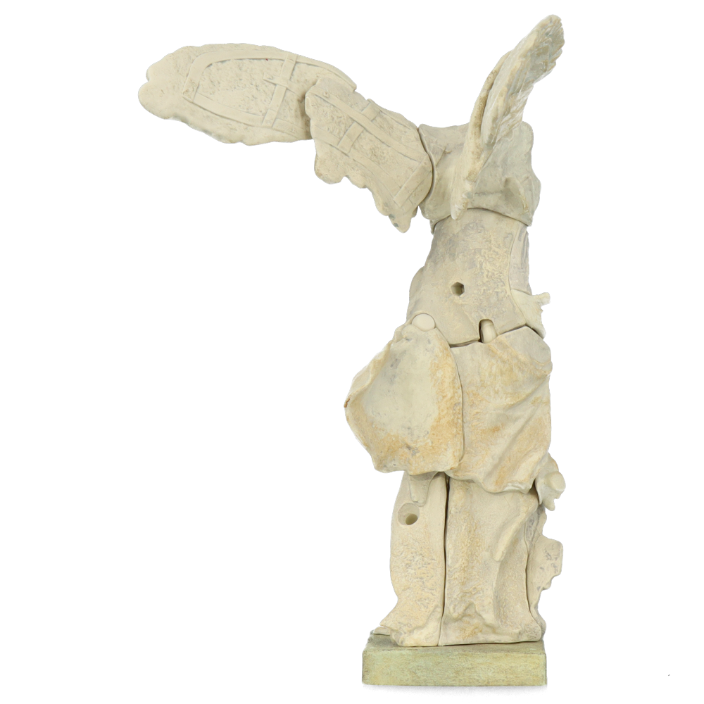 Figma La Victoire de Samothrace Statue - Table Museum Collection - Miniature Greek Winged Victory Sculpture for Home Decor, Office Display & Collector's Showcase