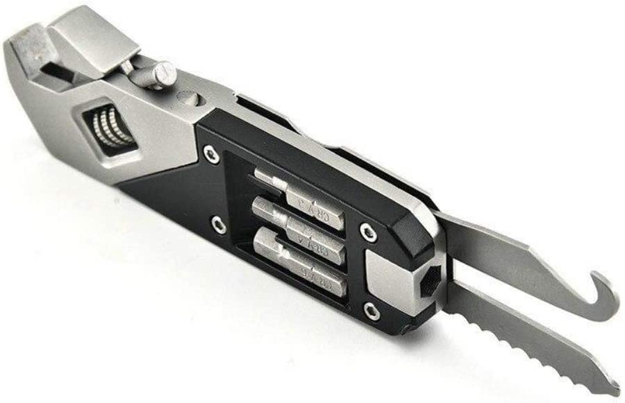 **Adjustable Foldable Multi-Tool Wrench with Screwdriver - Portable EDC Camping Gadget for Outdoor Survival, Hiking & DIY Repairs - Perfect Gift for Campers & Handymen**