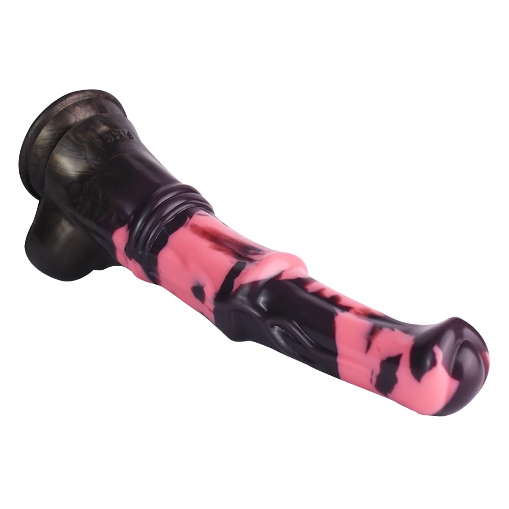 BeHorny Silicone Animal Dildo - Horse & Dragon Fantasy Sex Toy with Suction Cup - Perfect for Solo Play, Couples Fun & BDSM Adventures