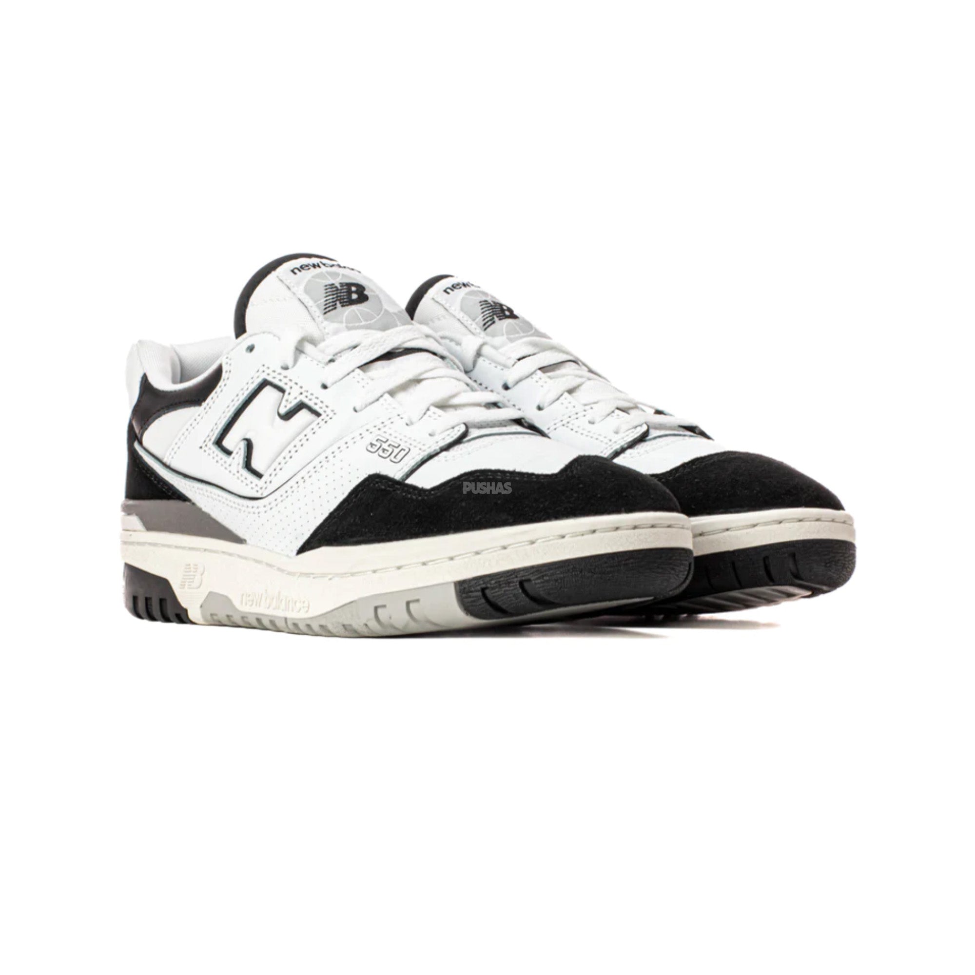 550 'White Black Rain Cloud' Sneakers (2022) - Trendy Unisex Casual Shoes for Streetwear & Everyday Comfort