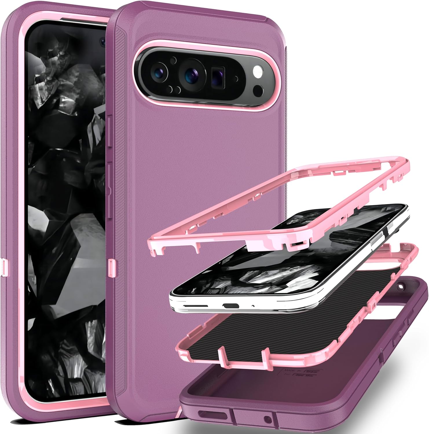 Google Pixel 9 Pro XL Case - Premium Protective Cover for Google Pixel 9 Pro XL - Shockproof & Scratch-Resistant - Perfect for Work, Travel, and Everyday Use