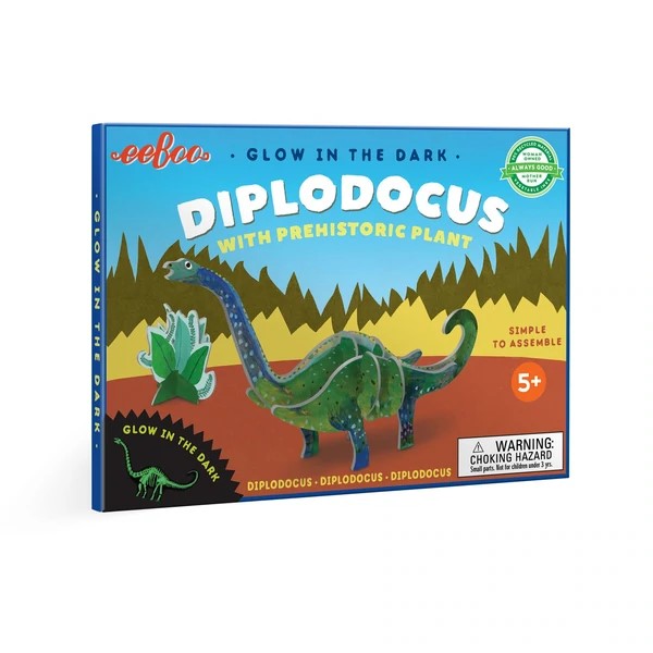 3D Dinosaur Model - Diplodocus Rex Figure for Kids & Collectors - Perfect for Educational Play, Room Decor & Dinosaur Party Favors