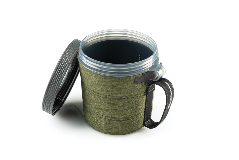 Fairshare Mug II - Double Wall Insulated Coffee Mug with Lid - Perfect for Hot & Cold Drinks - Ideal for Office, Travel, and Outdoor Camping