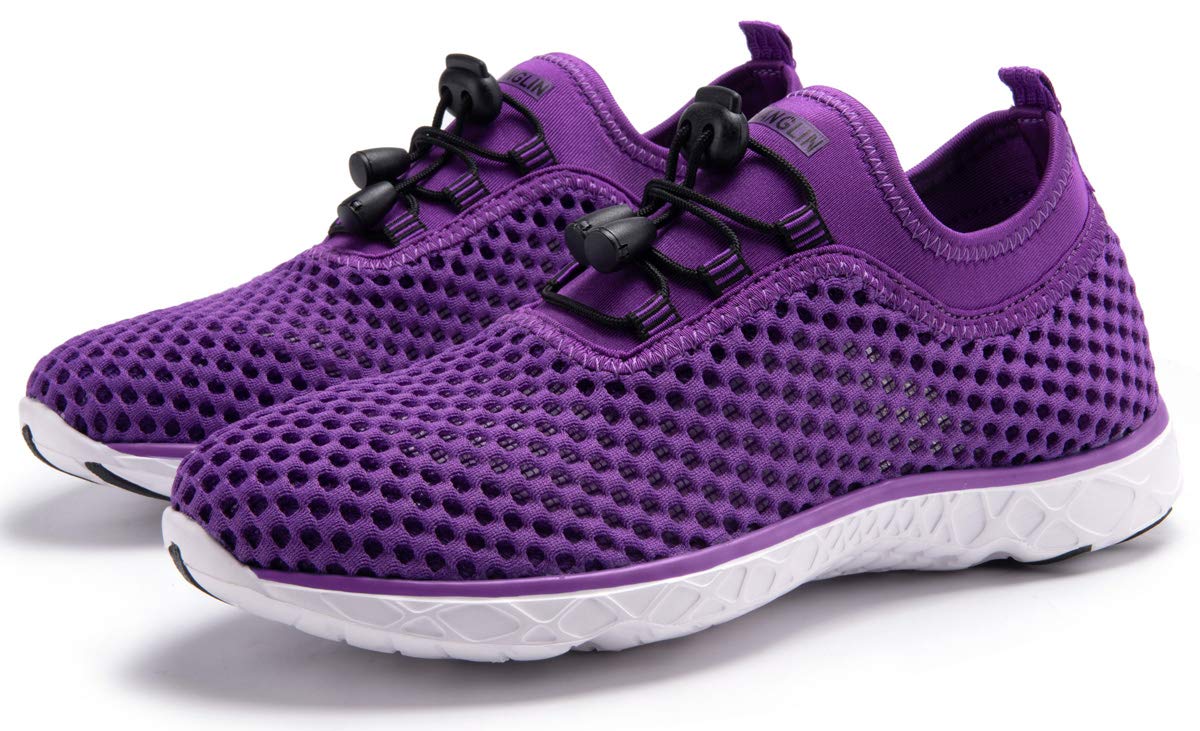 Men's Quick Drying Aqua Water Shoes - Lightweight Swim Shoes for Beach, Pool & Water Sports | Perfect for Swimming, Kayaking & Surfing