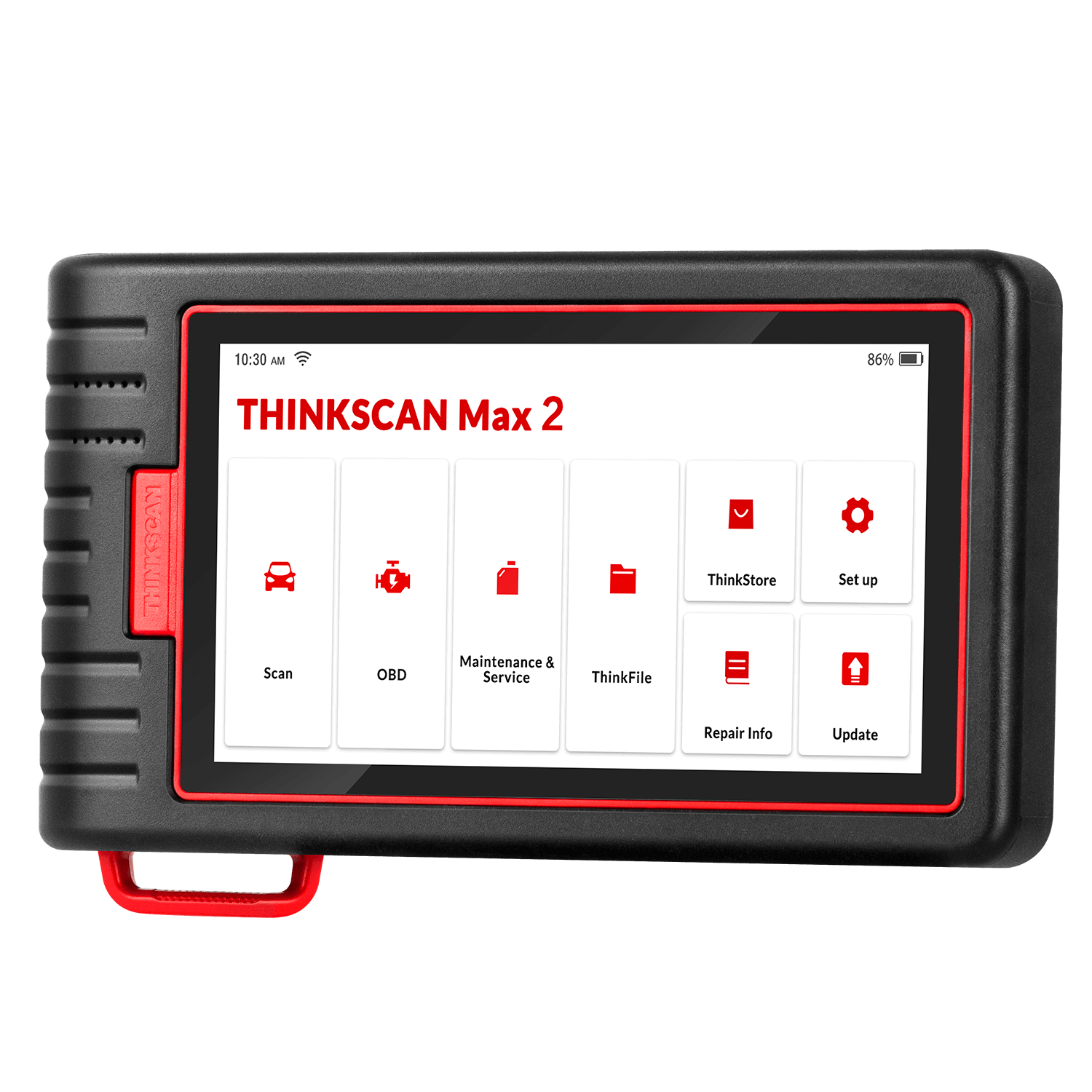THINKCAR Thinkscan Max 2 CAN FD OBD2 Scanner - Full System Diagnostic Tool for Cars, Trucks & SUVs | Read/Reset Check Engine Light, ABS, SRS, Transmission | Perfect for Mechanics & DIY Auto Repair