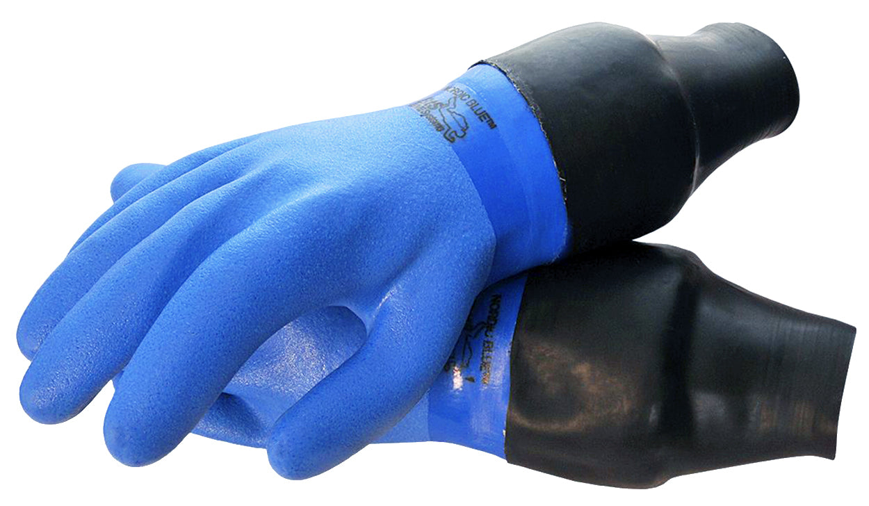 Beaver OOMS Complete Dry Gloves with Wrist Seals - Size M (A20916803) - Waterproof Work Gloves for Diving, Fishing & Industrial Use