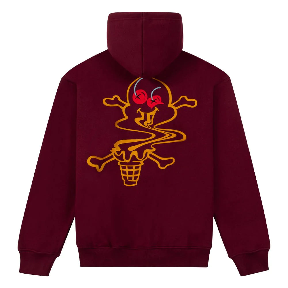 Cherry Hoodie for Women - Soft & Cozy Pullover Sweatshirt | Zinfandel Wine Themed Casual Wear | Perfect for Fall, Winter & Outdoor Activities