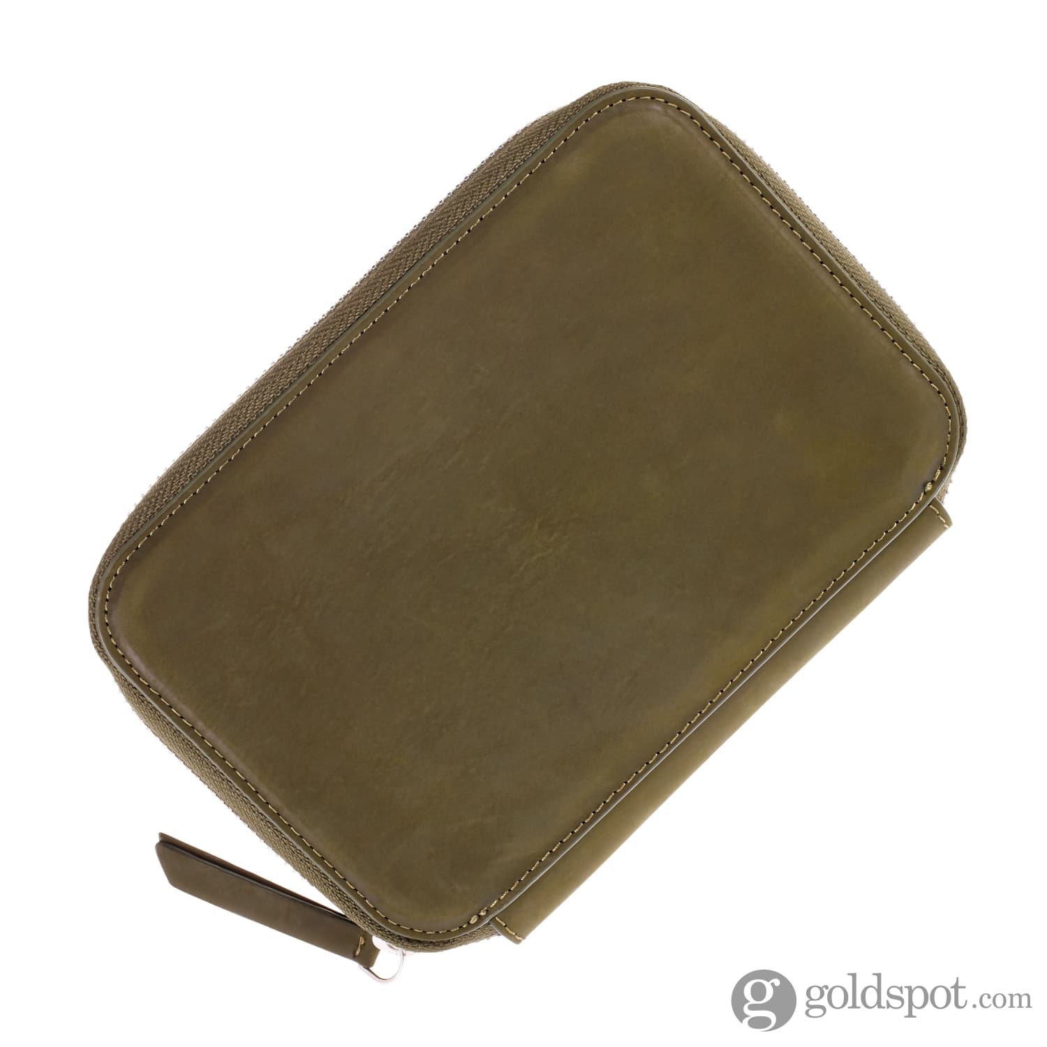 Premium Leather Adjustable 5-Pen Pouch - Green | Durable & Stylish Pen Holder for Office, School & Travel | Perfect Gift for Writers & Professionals