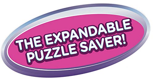 Buffalo Games Roll-Up Puzzle Mat - Felt Puzzle Saver & Assembly Mat for 1500 Piece Puzzles - Black - Perfect for Puzzle Storage, Travel & Easy Cleanup