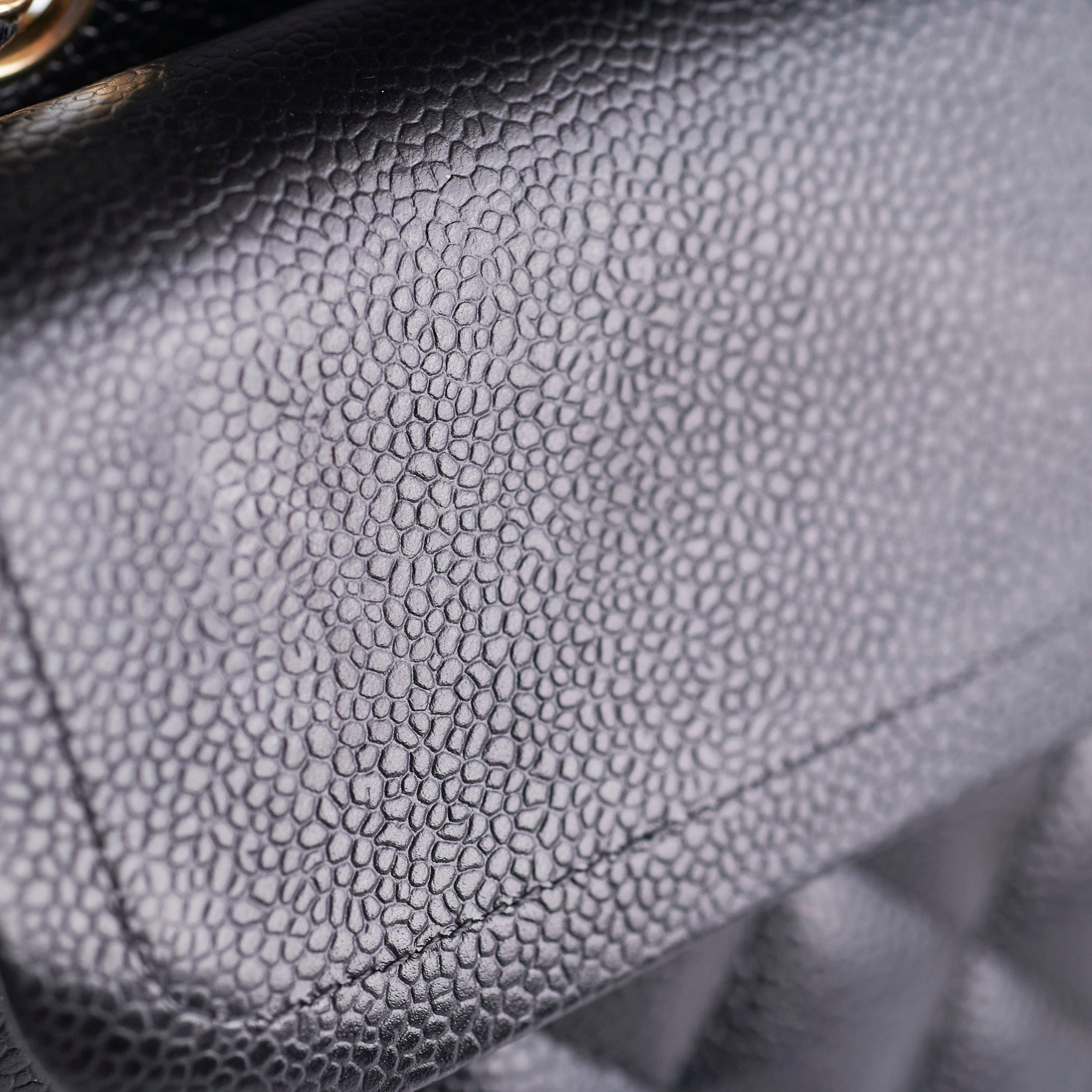 Chanel Medium/Large Caviar Double Classic Flap Black Handbag - Luxury Designer Crossbody Purse for Women | Perfect for Work, Evening Events & Special Occasions