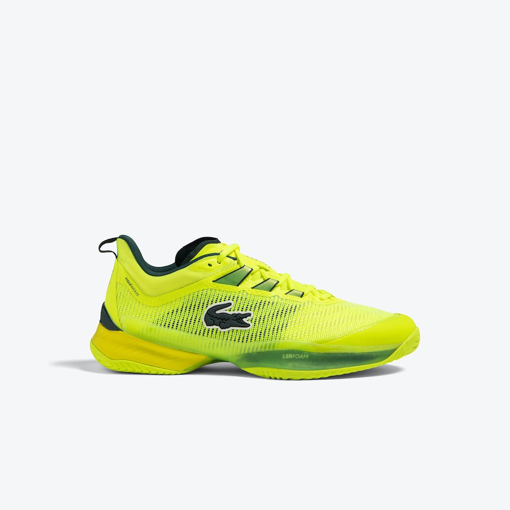 Lacoste AG LT23 Ultra Men's Tennis Shoes - Lightweight & Durable for Tennis & Casual Wear - Yellow
