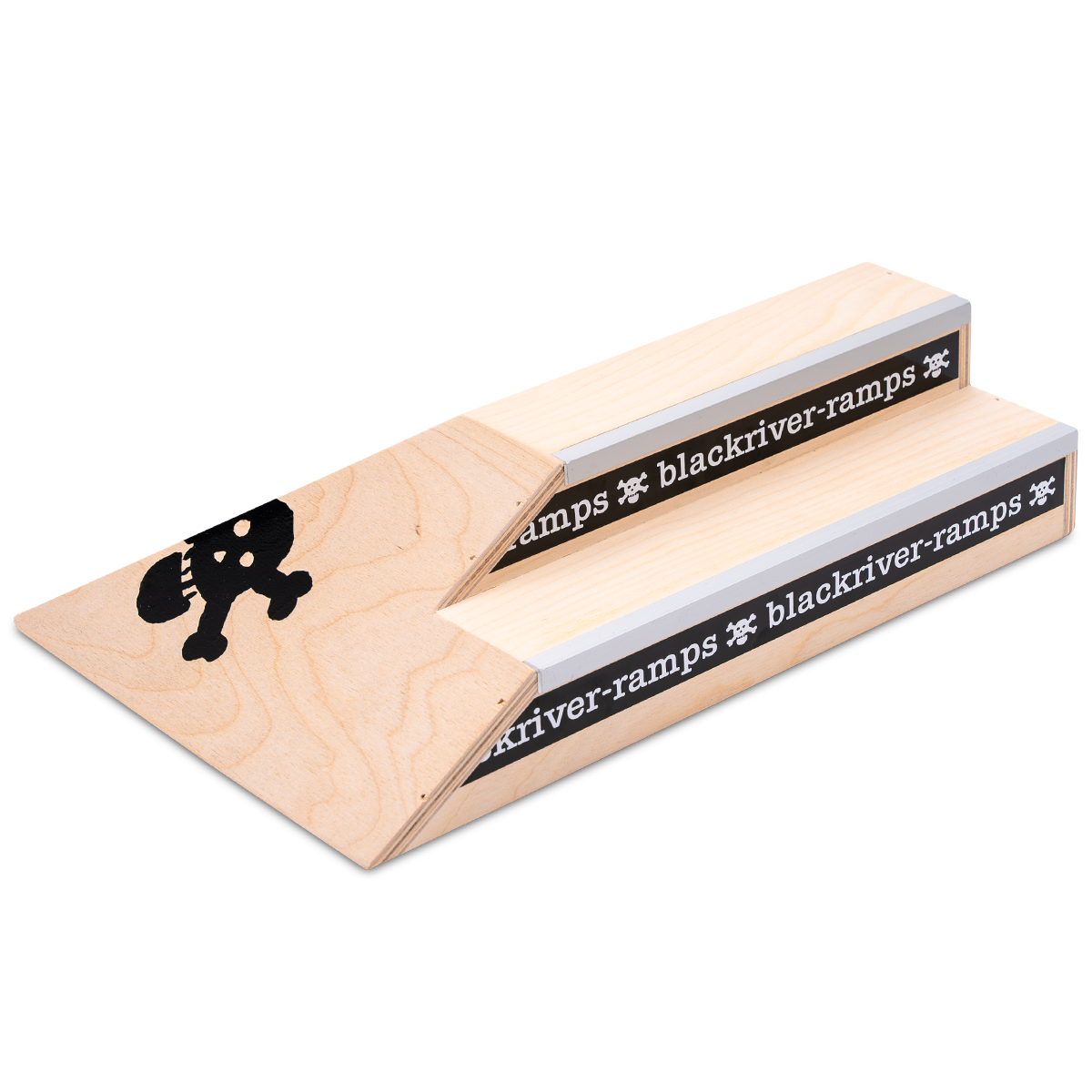 Blackriver Fingerboard Ramps Box 5 - Professional Finger Skateboard Obstacle for Skate Park Simulation & Trick Practice - Perfect for Home, Office & School Play