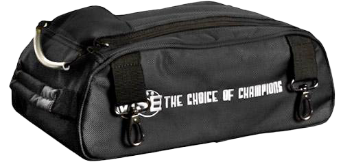 Black Vise Attachable Shoe Bag for Vise 2 Ball Tote - Perfect for Golf, Tennis & Sports Equipment Storage