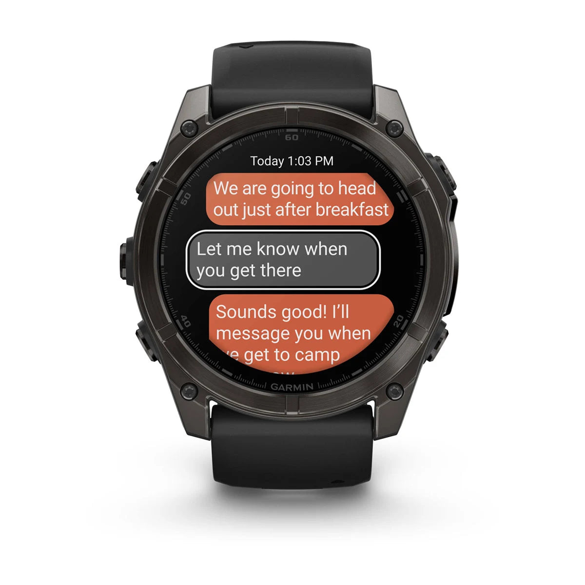 Garmin Fenix 8 AMOLED 51mm GPS Smart Watch - Multisport Fitness Tracker with Heart Rate Monitor, Sleep Tracking & Waterproof Design - Perfect for Running, Hiking & Outdoor Adventures