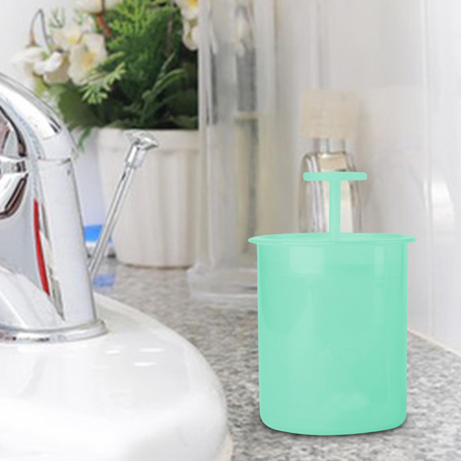 Portable Manual Face Cleanser Foaming Bottle - Ergonomic Pump for Gentle Facial Cleansing | Skincare Foam Maker for Women & Girls | Perfect for Travel, Daily Face Wash & Sensitive Skin Care Routine
