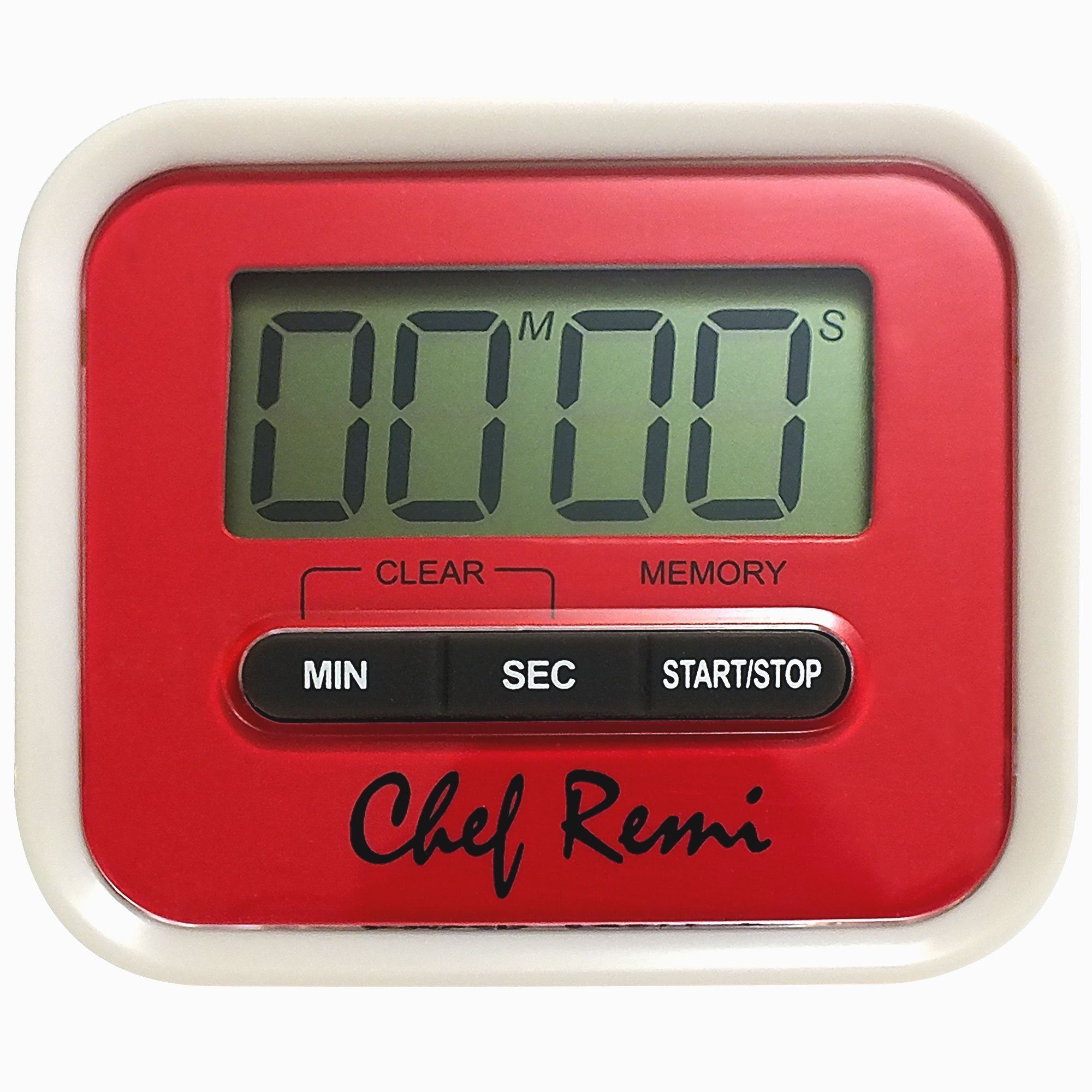Original Kitchen Timer - High-Quality Digital Cooking Timer for Baking, Grilling & Meal Prep | Perfect for Home Chefs & Professional Kitchens | Avoid Fake Sellers - Authentic Chef Remi Product