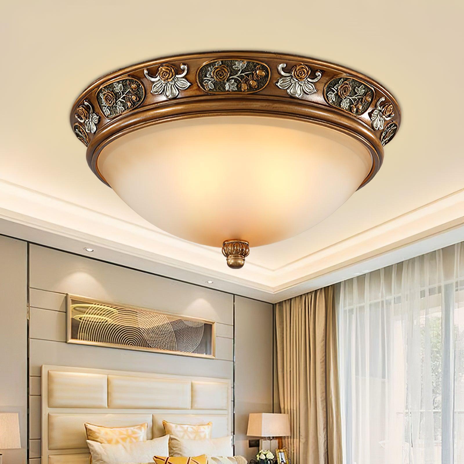 Deltana Recessed Ceiling Light Fixture - Waterproof Resin Housing - Dimmable LED Downlight for Bathroom, Kitchen, and Hallway Lighting