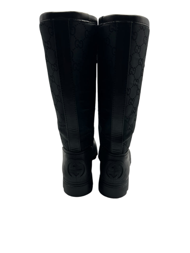 Gucci Prato Nylon Rain Boots for Women - Size 36 (US 6) - Waterproof Chelsea Boots for Rainy Days & Outdoor Adventures