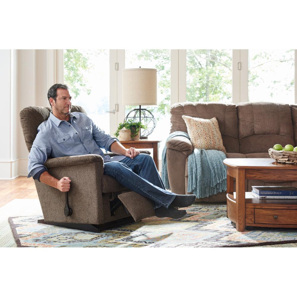 Comfortable Collage Recliner 734 10 B1439 78 - Ergonomic Living Room Chair with Adjustable Backrest for Relaxing, Watching TV & Napping