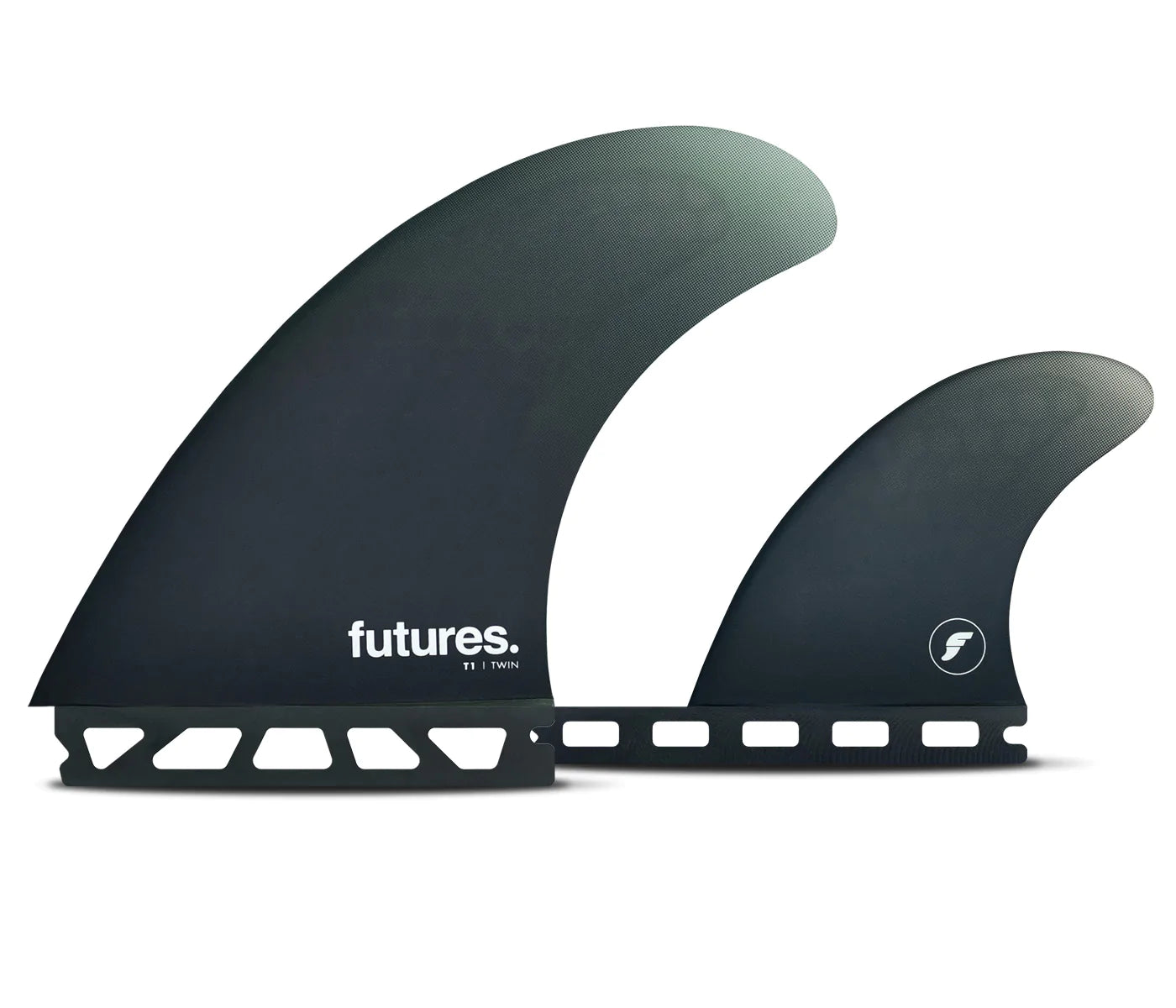 Futures T1 Honeycomb Twin + 1 Fins Surfboard Set - High Performance Surfing Fins for Shortboards & Fish Surfboards - Perfect for Wave Riding, Beach Breaks & Tropical Surfing Conditions