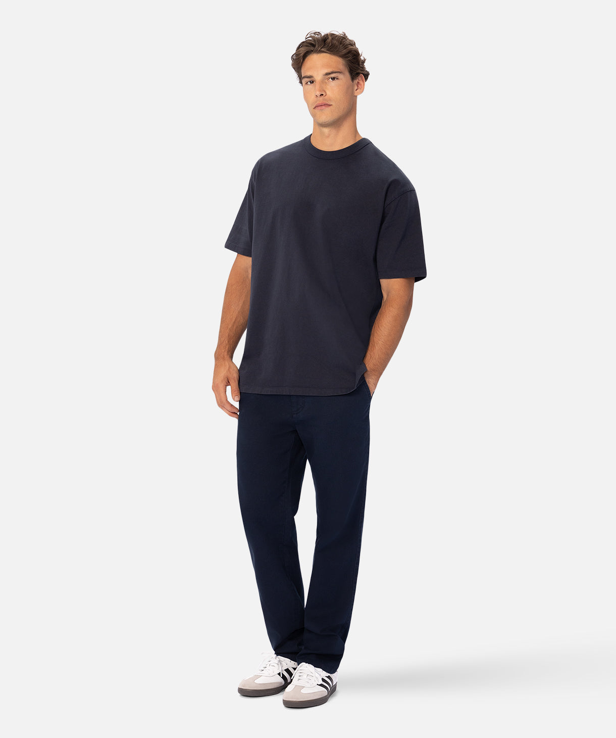 Premium Comfort Cuba Chino Pants - Dark Navy Blue for Men | Casual & Business Wear | Perfect for Office, Travel & Everyday Outfits