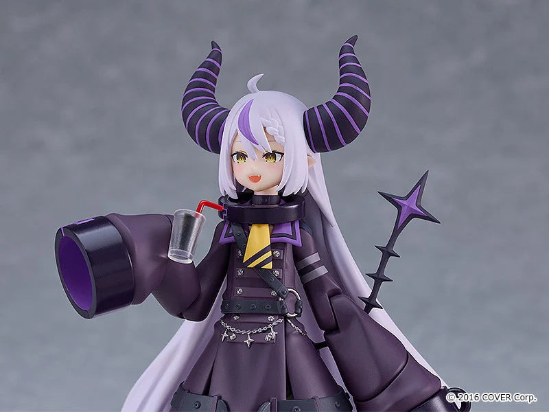 Figma #619 La+ Darknesss Hololive Production Action Figure - Anime Collectible for Fans, Display & Cosplay Scenes