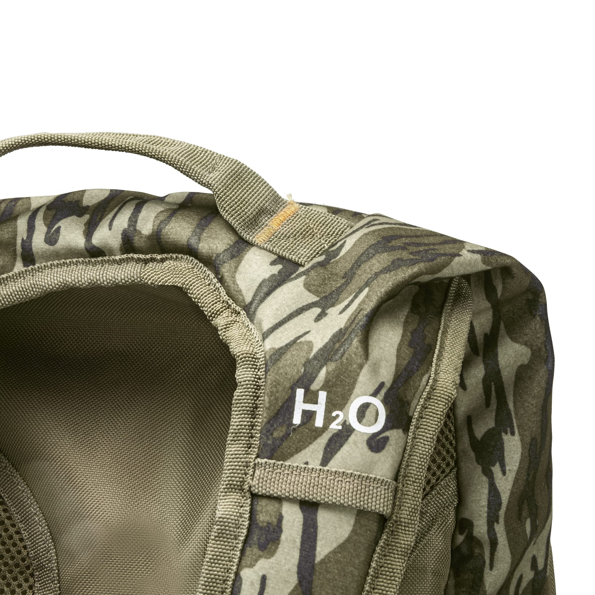 North Mountain Gear Camouflage Hunting Backpack - Waterproof Bow & Rifle Compatible Hunting Bag (Mossy Oak Bottomland) - Perfect for Deer Hunting, Turkey Hunting & Outdoor Adventures