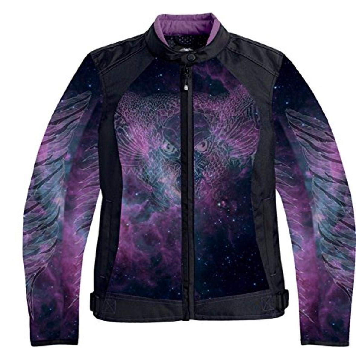 NexGen Women's Cosmic Mesh & Textile Combo Jacket - Lightweight Water-Resistant Windbreaker for Running, Hiking & Outdoor Activities