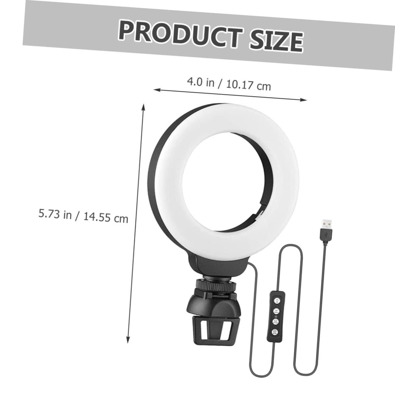 OSALADI 4-Pack Selfie Ring Light Kit with Stand - 10