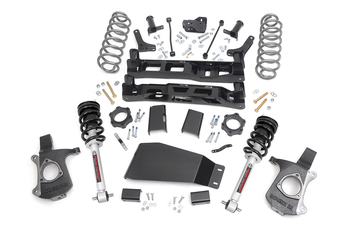 7.5 Inch Lift Kit for Chevy Avalanche 2WD/4WD (2007-2013) - Heavy Duty N3 Struts | Off-Road Suspension Upgrade | Model 20901 | Perfect for Trail Riding & Truck Customization