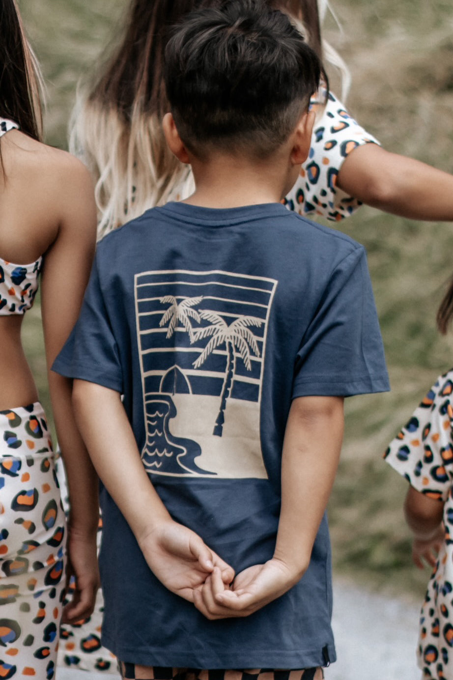 Boys' Short Sleeve T-Shirt - Munster Kids Tropical Print Tee for Summer | Beach Outfits, Casual Wear & Vacation Style