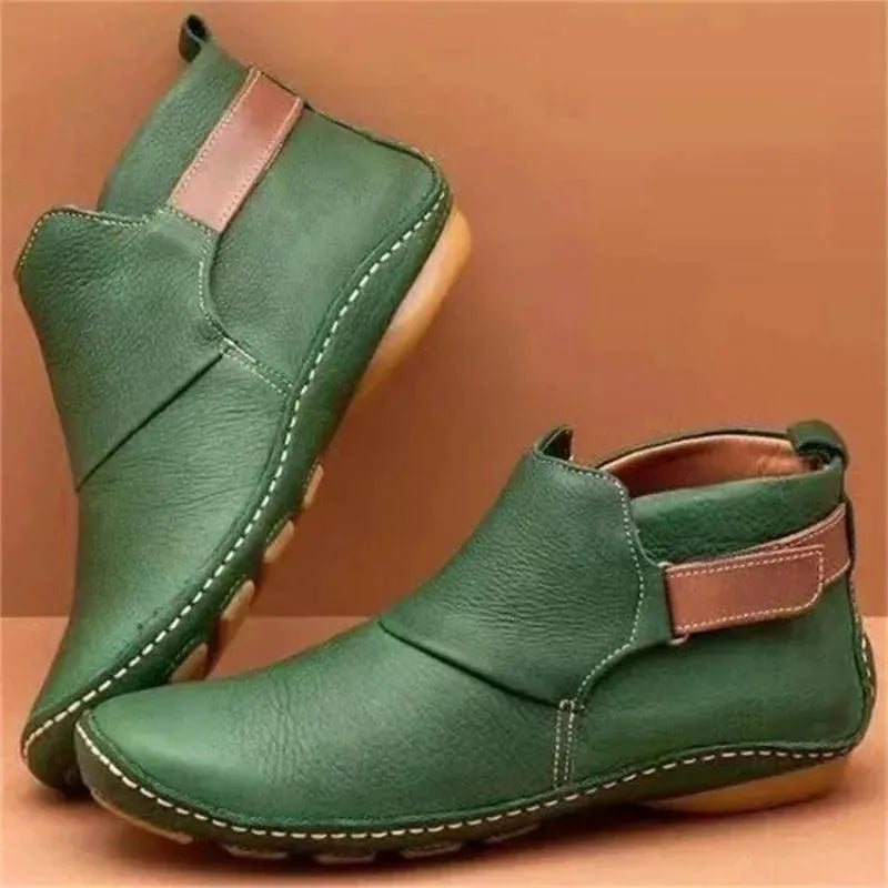 Non-Slip Waterproof Women's Ankle Boots for Walking, Hiking & Outdoor Activities - Comfortable Casual Winter Shoes for Rainy Days