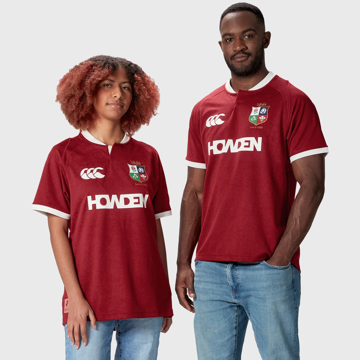 Canterbury British & Irish Lions 2025 Replica Rugby Jersey - Official Licensed Rugby Shirt for Fans & Players - Perfect for Matches, Training & Sports Events