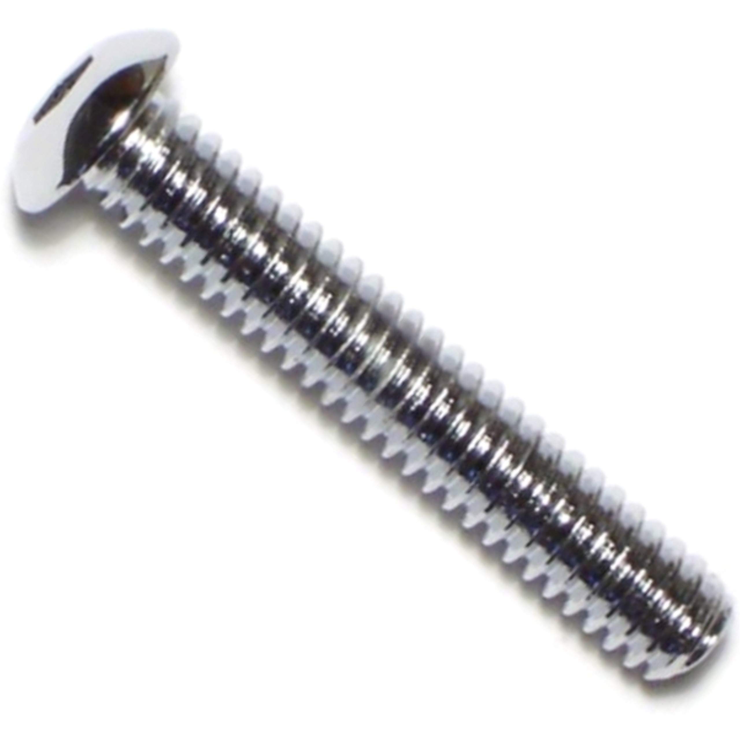 1/4-20 x 1-1/2 Inch Button Head Socket Cap Screws - 5 Pack - Stainless Steel Hex Drive Bolts for Furniture, Machinery & DIY Projects