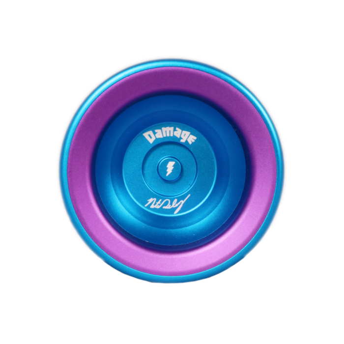 YoYoFactory Damage Professional Unresponsive Yo-Yo for Advanced Players - Perfect for Yo-Yo Tricks, Competitions & Performance Shows