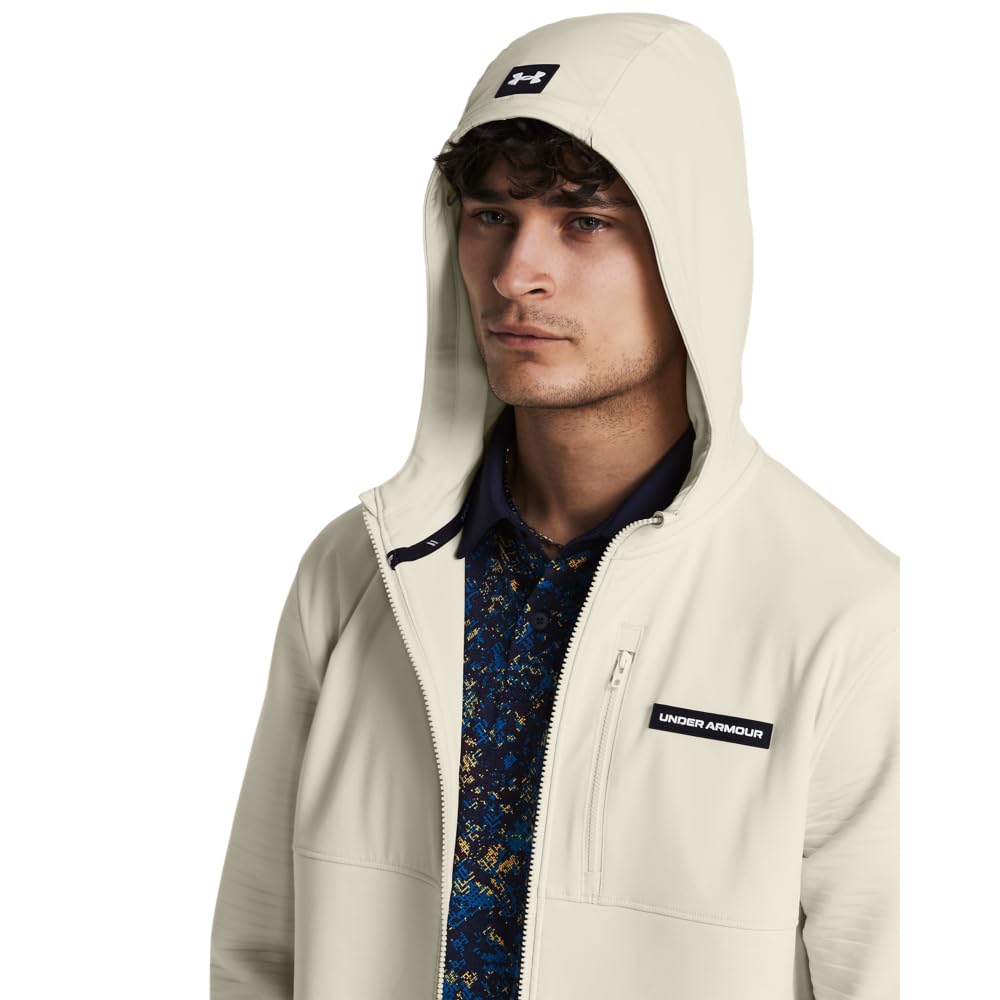 Under Armour Men's Tempête Daytona FZ Hoodie for Outdoor Running & Training