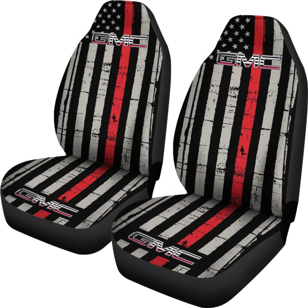 Thin Red Line American Flag - Patriotic Gift for Firefighters, Police & First Responders - Perfect for Home, Office & Car Decor