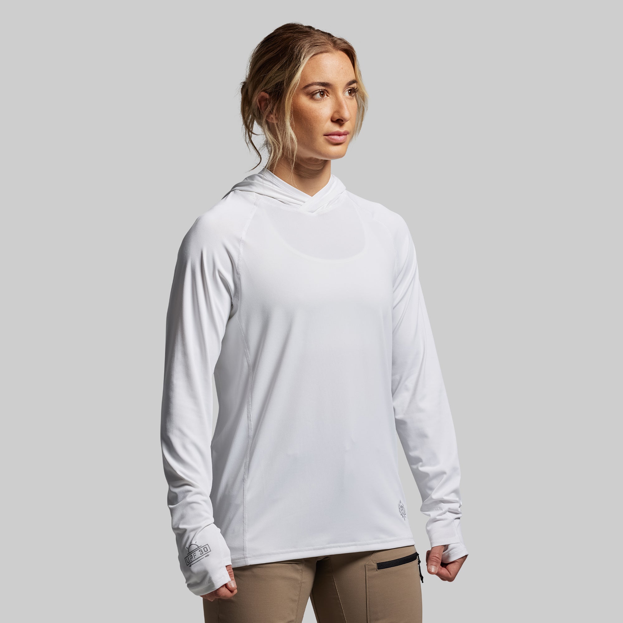 Sun Shirt 2.0 - UPF 50+ UV Protection Men's Long Sleeve Quick-Dry Hiking Shirt (White) - Perfect for Outdoor Activities, Hiking, Fishing & Beach Wear