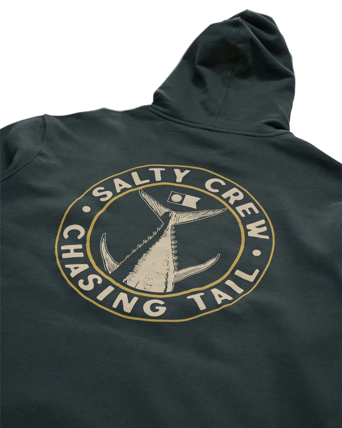 Salty Crew Tailgate Zip Fleece Hood - Men's Warm Winter Pullover with Front Pockets - Perfect for Outdoor Camping, Fishing & Football Games