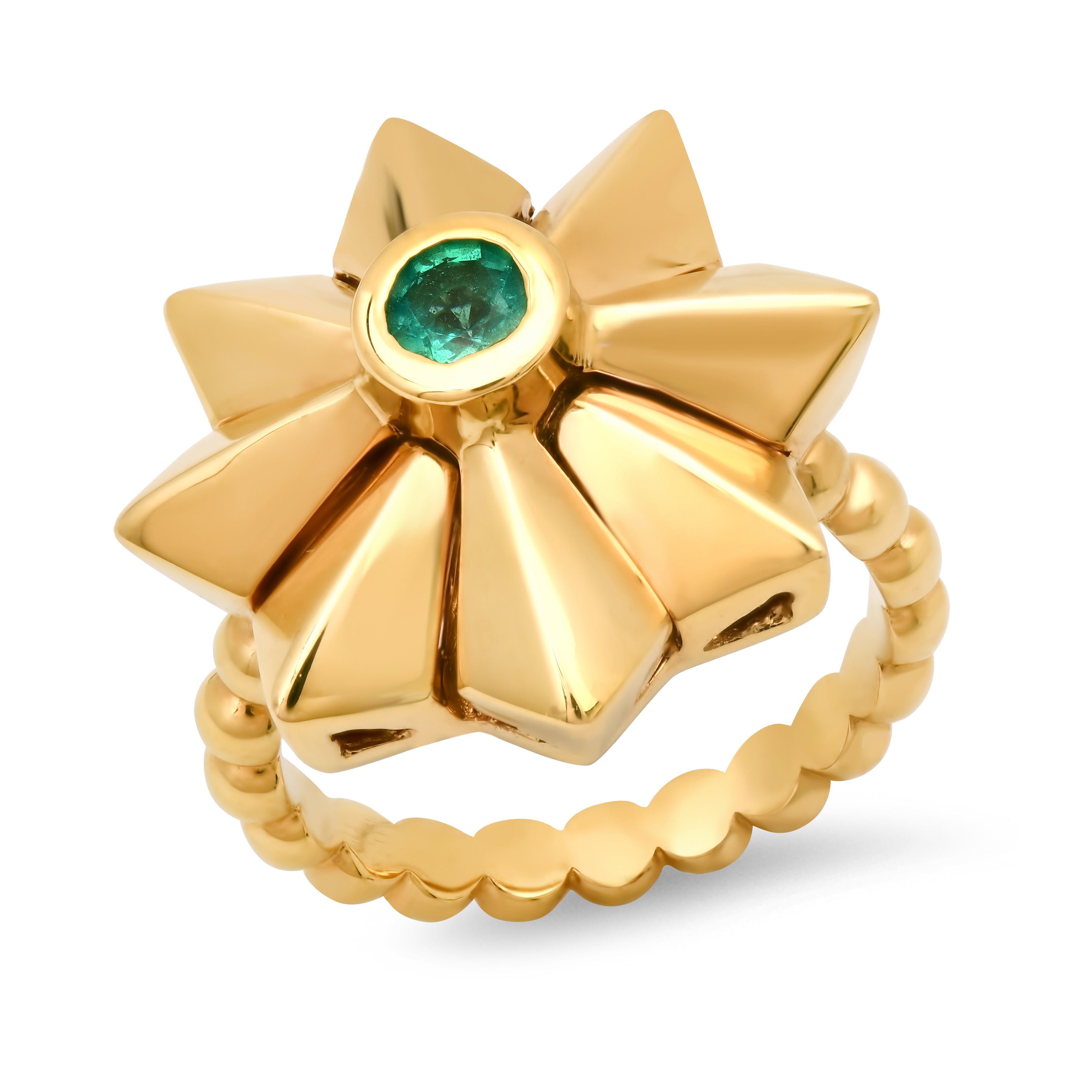 Stylish Penacho Large Flower Ring for Women - Elegant Floral Statement Jewelry for Parties, Weddings & Everyday Wear
