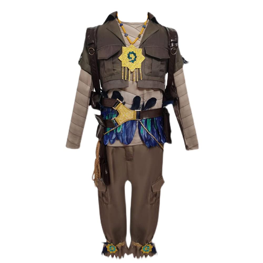 Identity V Prisoner Luca Balsa The Viper Cosplay Costume Set - Official Game Character Halloween Party Outfit & Anime Convention Cosplay Uniform