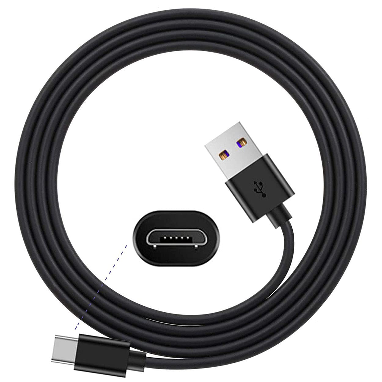 Boda USB Charger Cable for Blackhead Remover - Compatible with FREESHOW, EUASOO, Mosen & Alecoy Pore Vacuums | Fast Charging Cord for Facial Cleansing Devices | Perfect for Home Spa & Skincare Routines