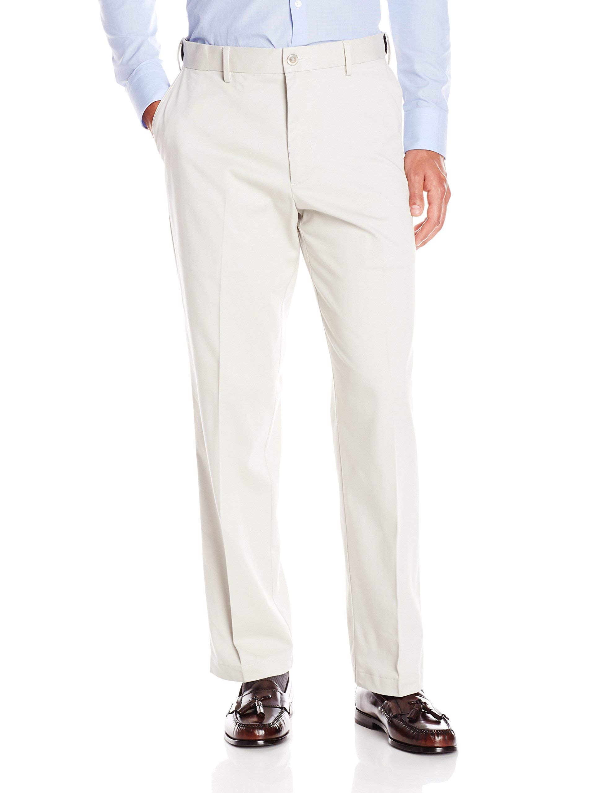 Dockers Men's Relaxed Fit Comfort Khaki Pants - Casual Stretch Chino Pants for Work & Travel | Comfortable Office & Business Casual Wear