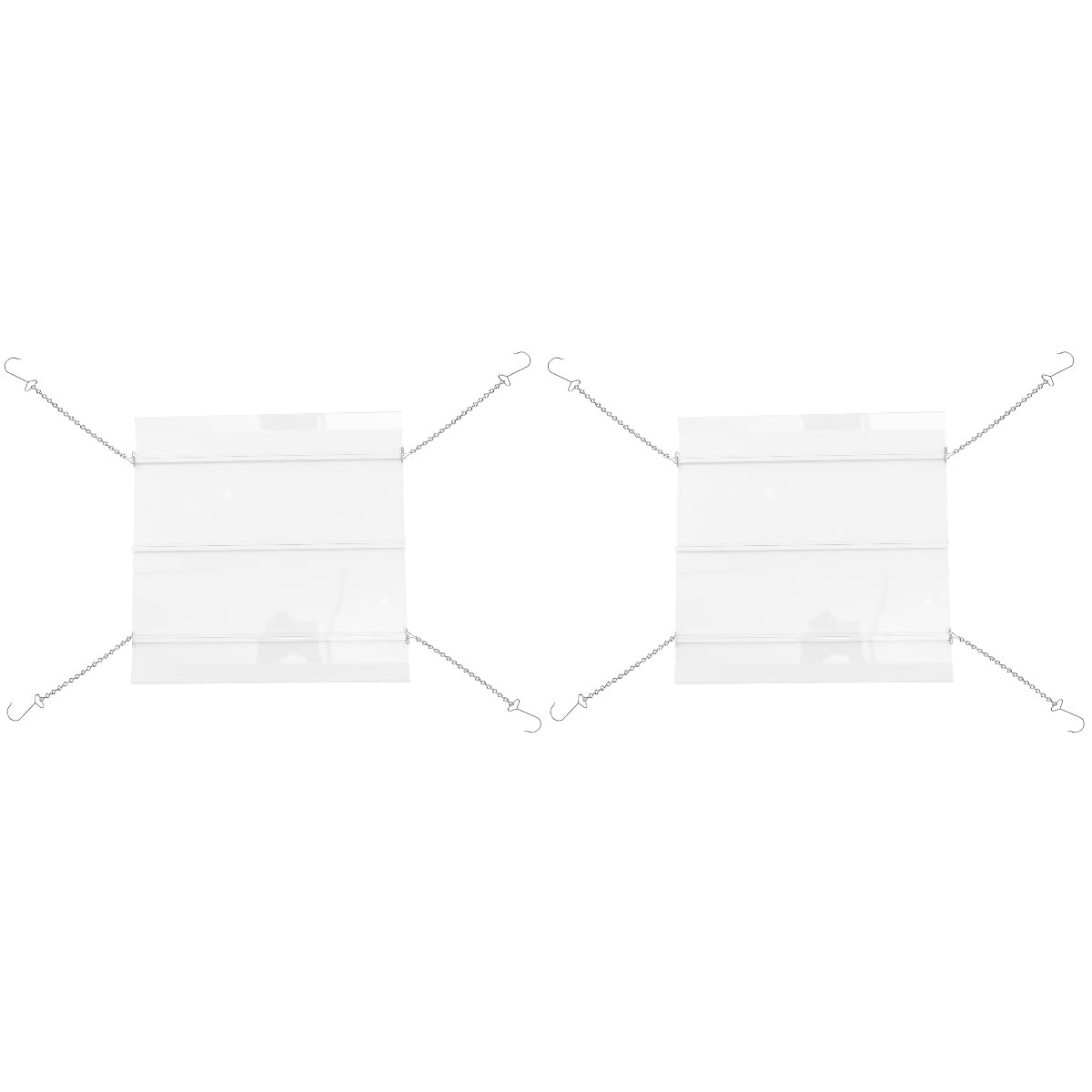 2 Pack Angoily Air Conditioner Deflector Baffle - Punch-Free Pasting Design for Easy Installation | Perfect for Home, Office & Commercial HVAC Systems | Improves Airflow & Energy Efficiency