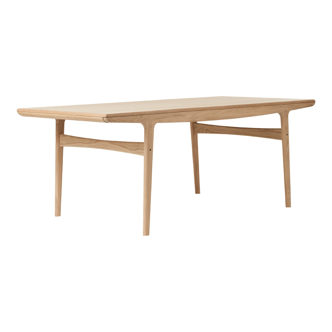 Evermore Dining Table - Modern Wooden Kitchen Table for 6 - Perfect for Family Dinners & Entertaining Guests
