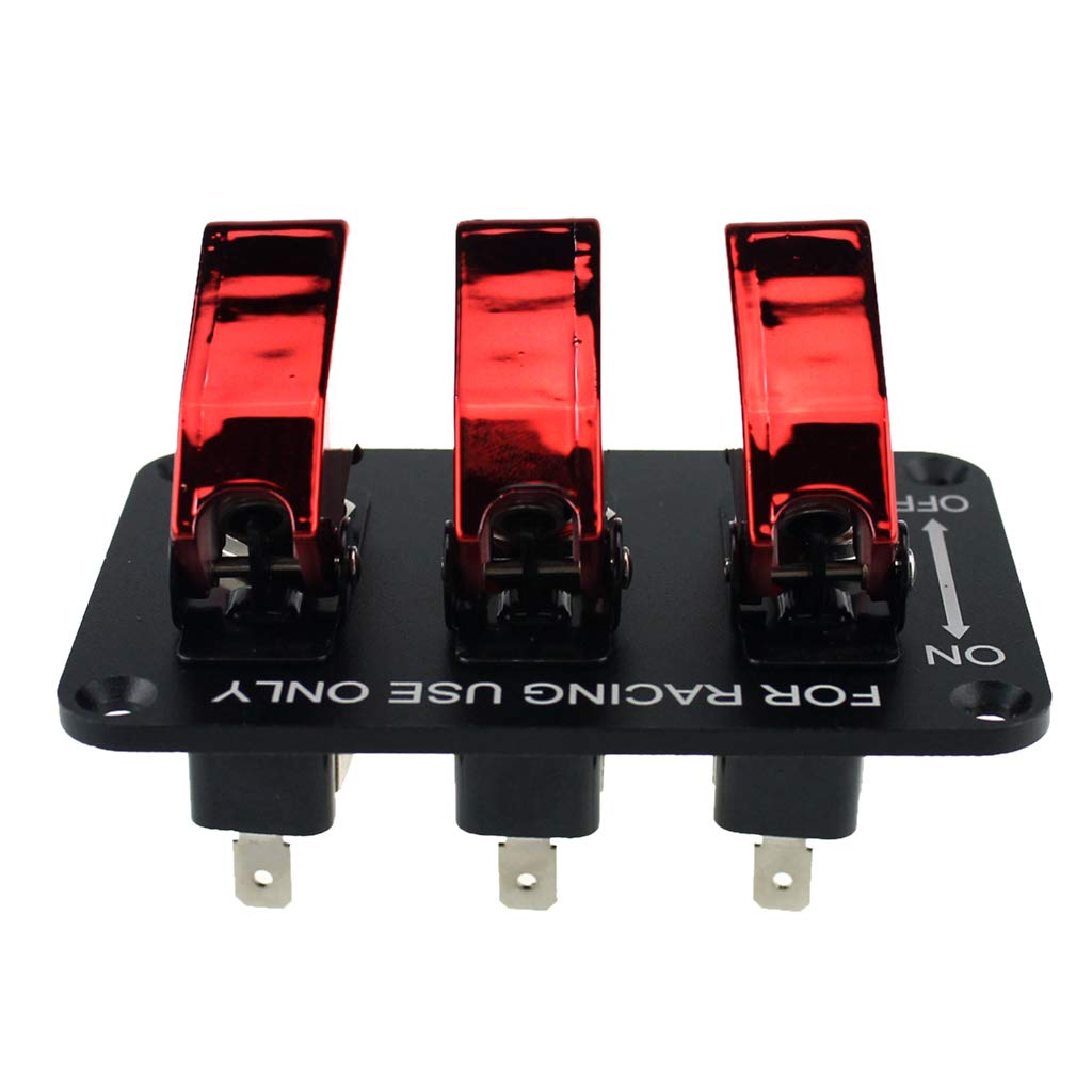 Gazechimp Toggle Switch Panel for Race Car - Engine Start Ignition & Lighting Control