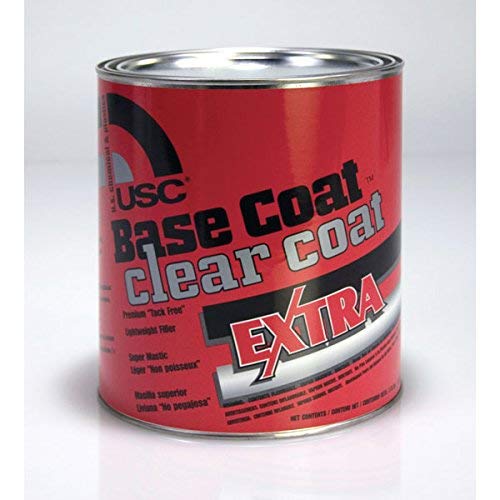 1 Gallon Base Coat and Clear Coat Paint Set - High Gloss Finish for Automotive, Furniture & DIY Projects - Perfect for Cars, Woodworking & Home Decor