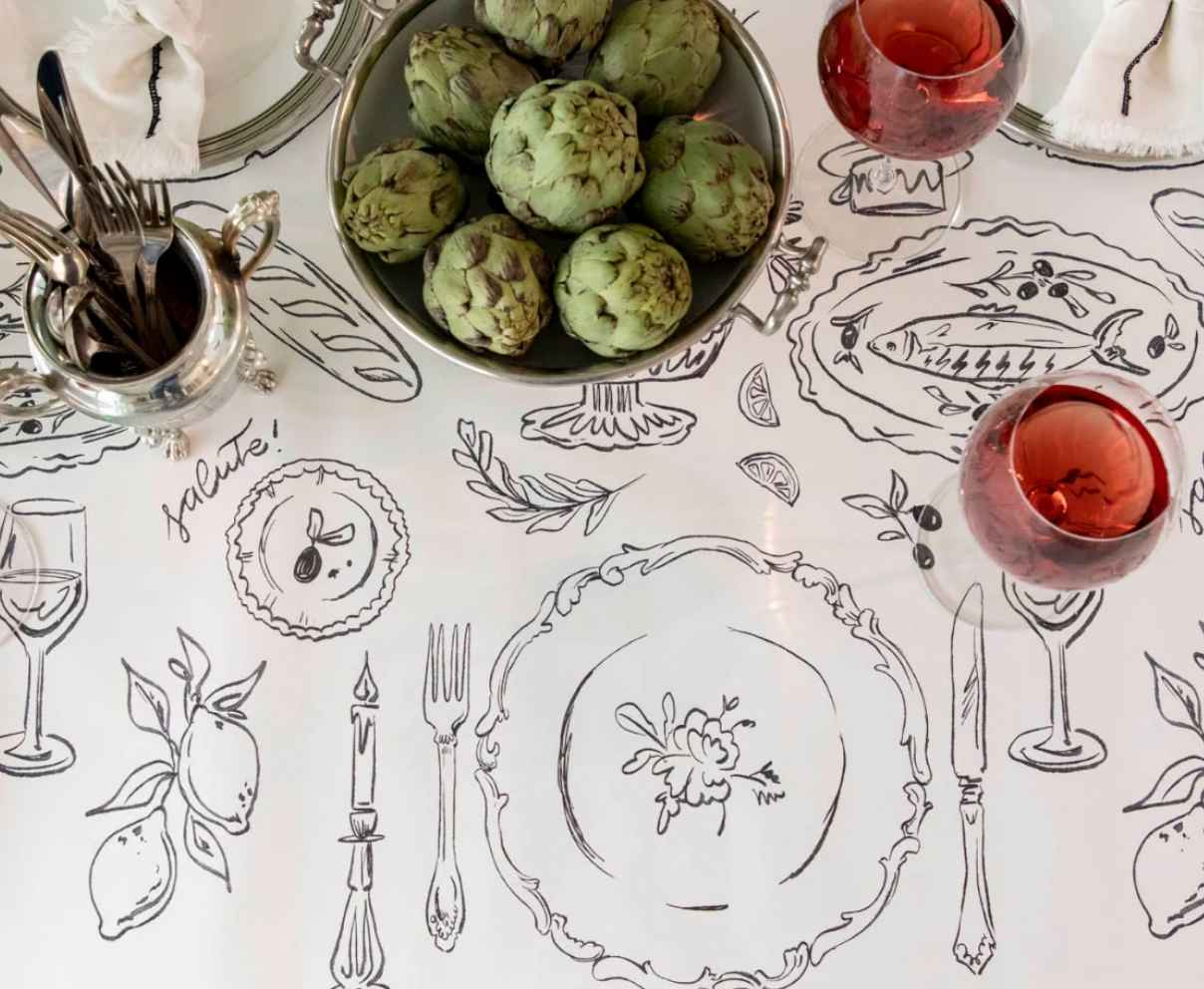 Elegant 30 x 25 Inch White Table Runner for Dinner Parties - Perfect for Holiday Gatherings, Weddings & Formal Dining Decor