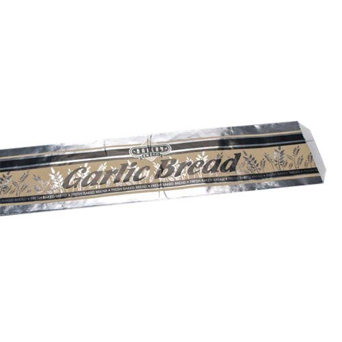 Premium Aluminum Foil Bags for Garlic Bread - 5.25