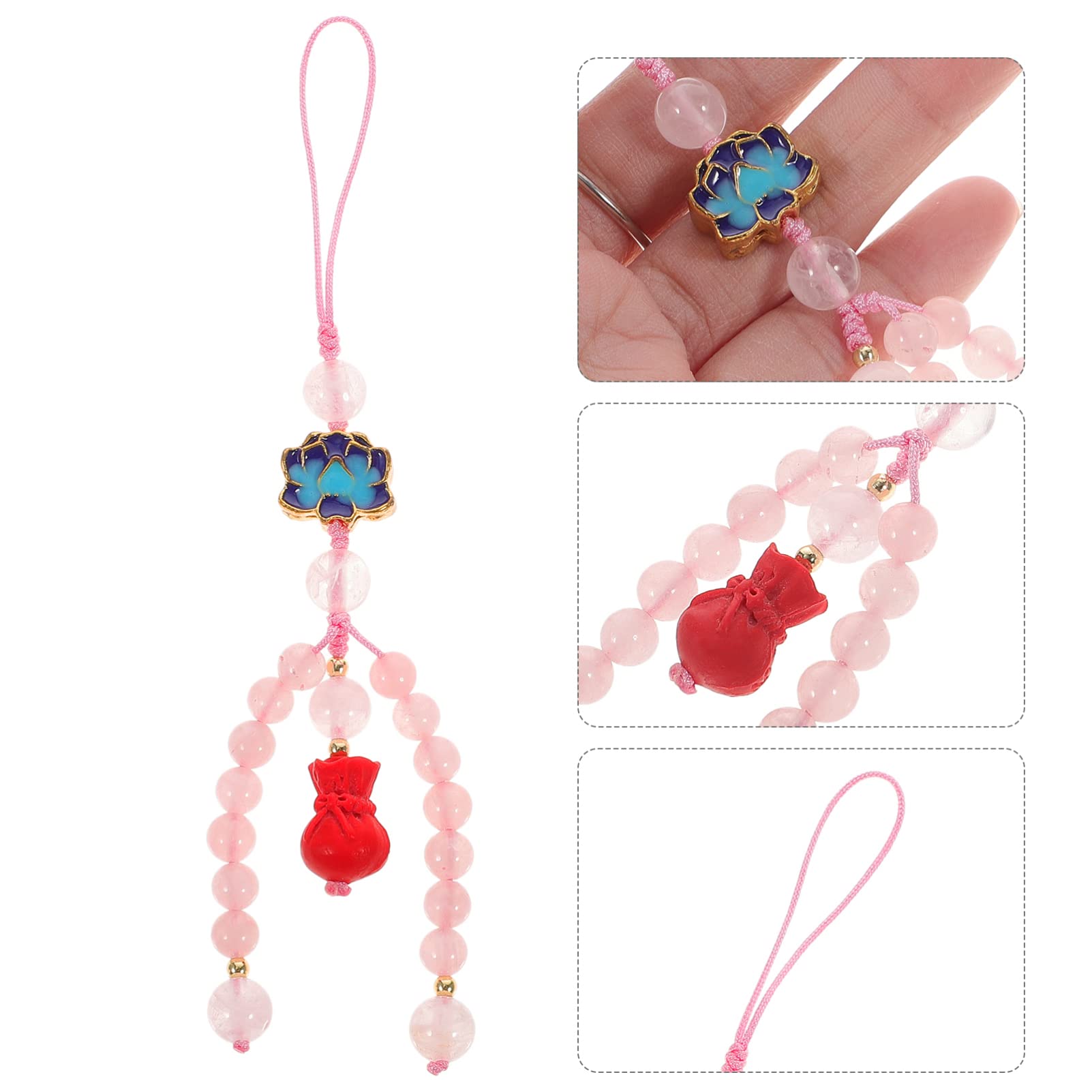 Chinese Style Phone Charm - Hemobllo Phone Strap & Keychain for Decor
